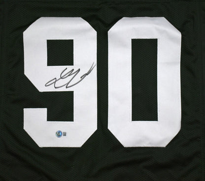 Lukas Van Ness Autographed Custom Black Jersey