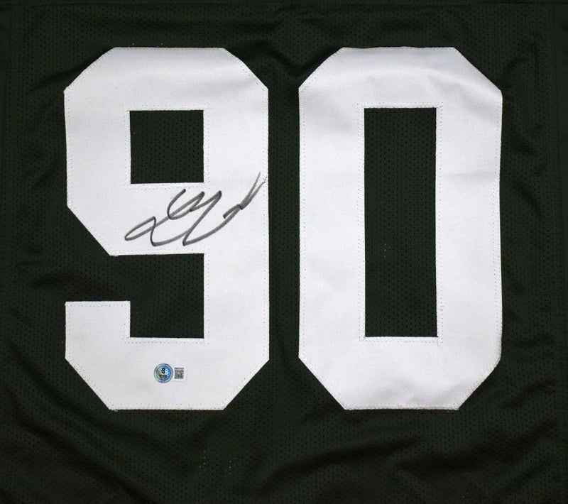 Lukas Van Ness Autographed Custom Black Jersey
