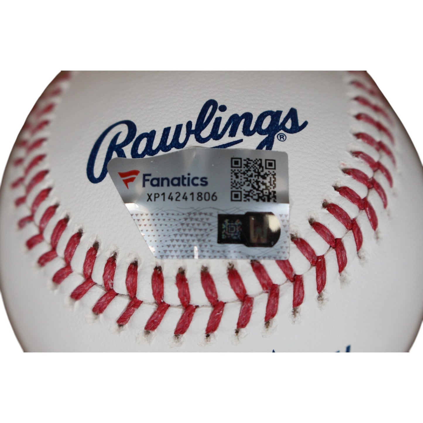 Chipper Jones Autographed Atlanta Braves OML Baseball HOF 2018