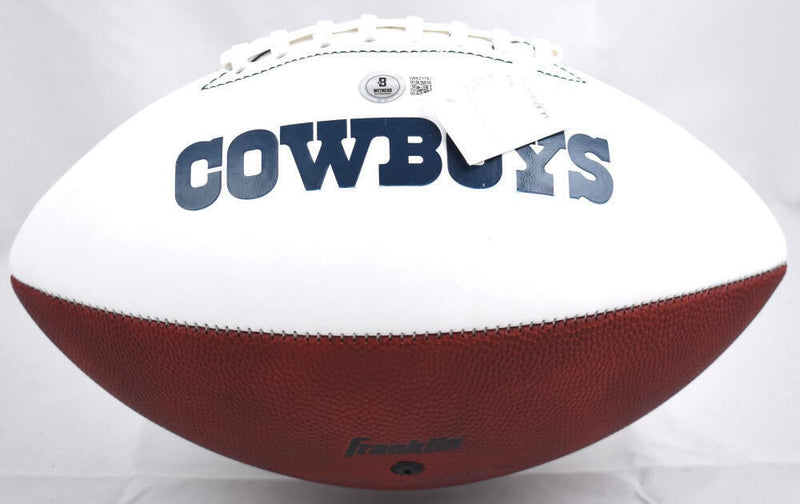 DaRon Bland Autographed Dallas Cowboys Logo Football