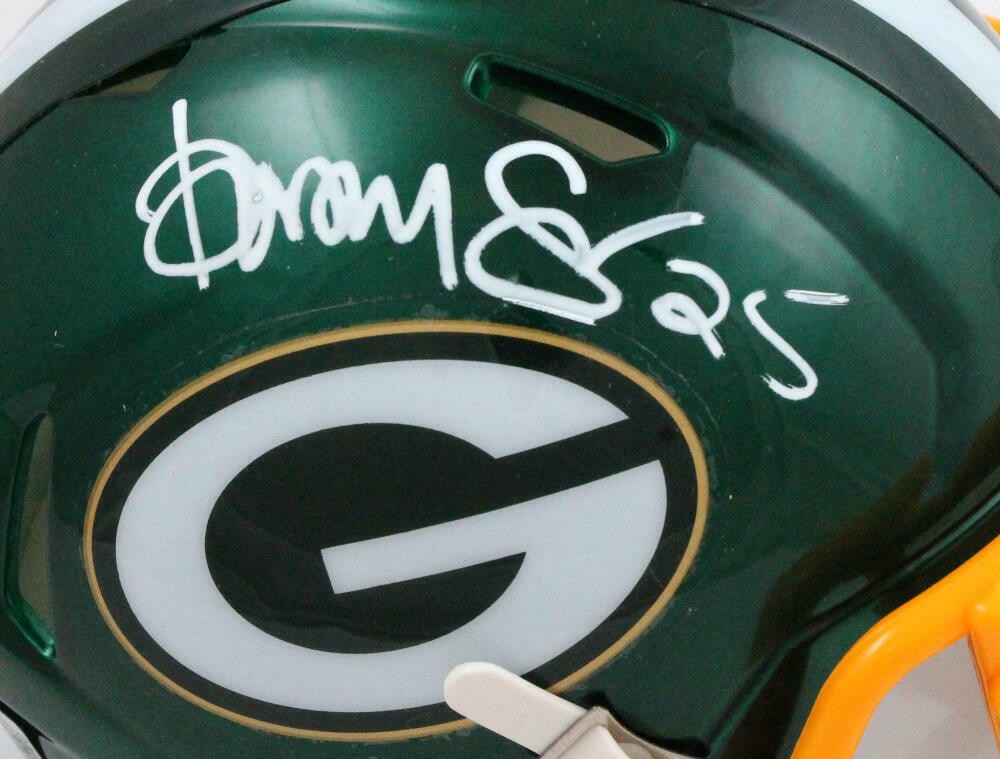 Dorsey Levens Signed Green Bay Packers Flash Speed Mini Helmet