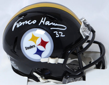 Franco Harris Signed Pittsburgh Steelers Speed Mini Helmet