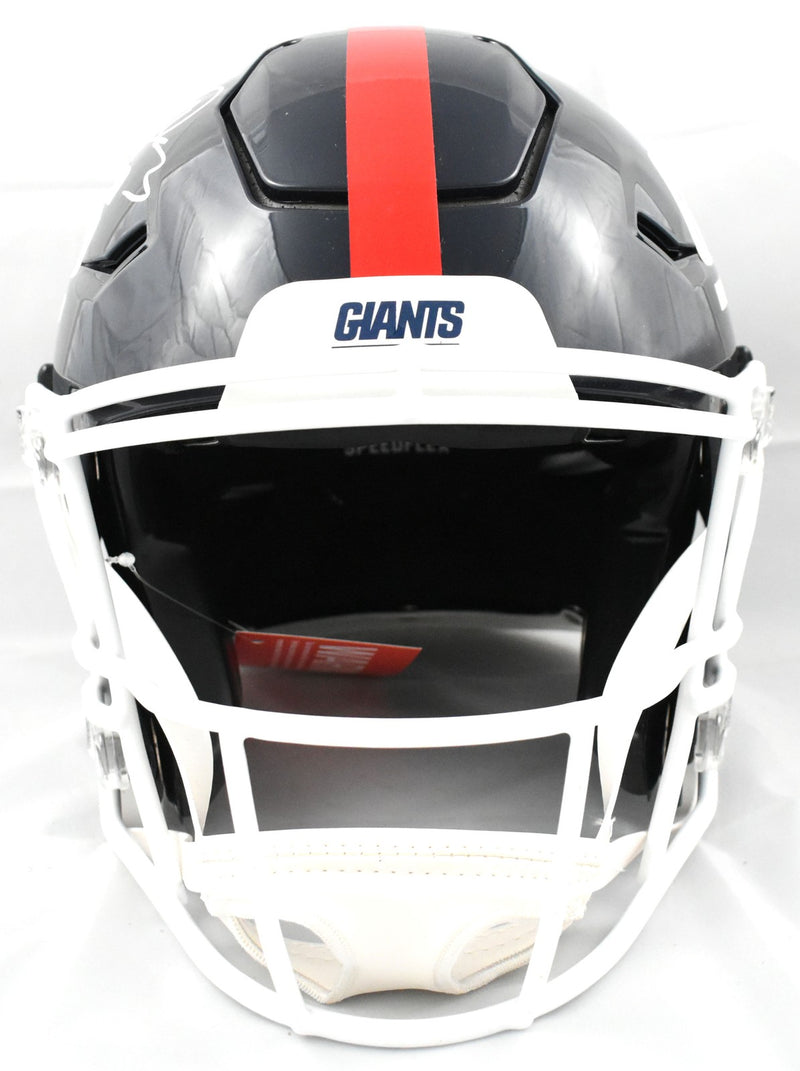 Abdul Carter Signed New York Giants 1981-99 Throwback Full Size Helmet