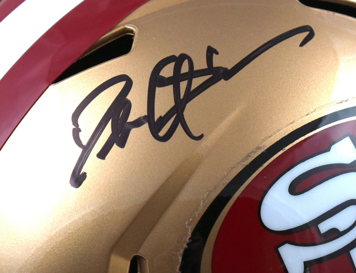Deion Sanders Autographed San Francisco 49ers Full Size Speed Helmet
