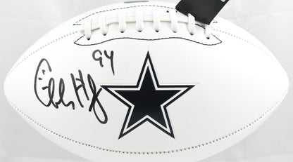 Charles Haley Autographed Dallas Cowboys Logo Football