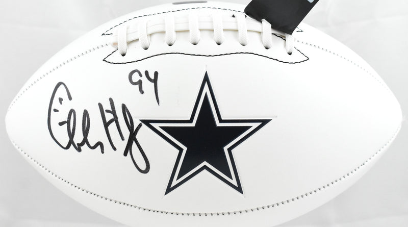 Charles Haley Autographed Dallas Cowboys Logo Football