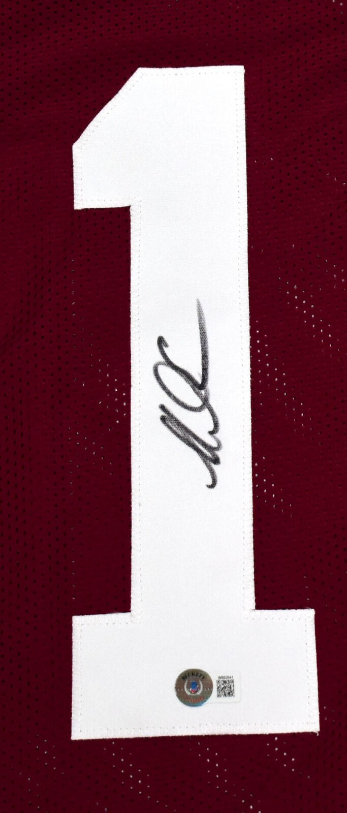 Mike Evans Signed Texas A&M Style Custom Maroon Jersey