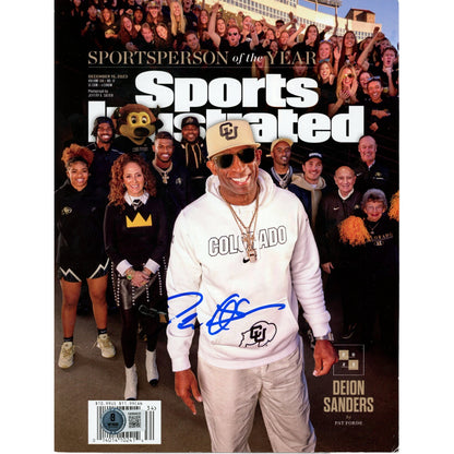 Deion Sanders Signed Colorado Buffaloes 2023 Sports Illustrated Magazine