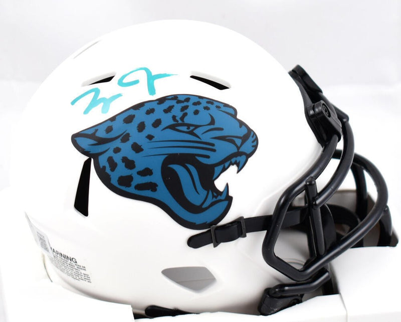 Zay Jones Autographed Jacksonville Jaguars Lunar Speed Mini Helmet