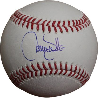 Larry Walker Autographed Colorado Rockies Official Major League Baseball