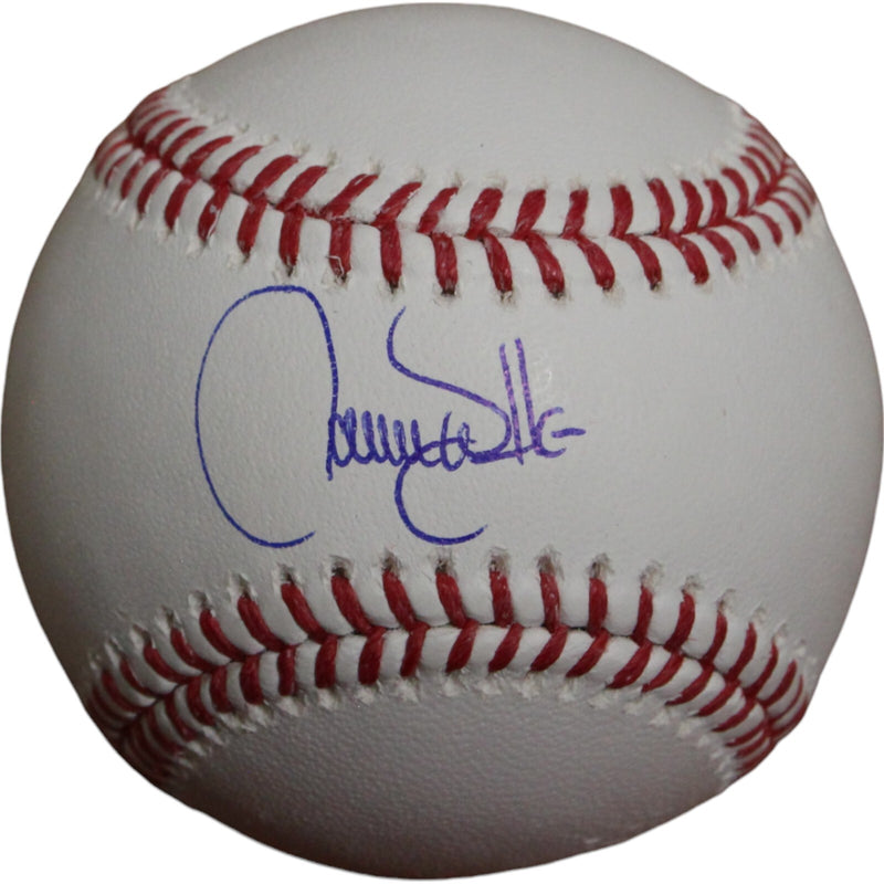 Larry Walker Autographed Colorado Rockies Official Major League Baseball