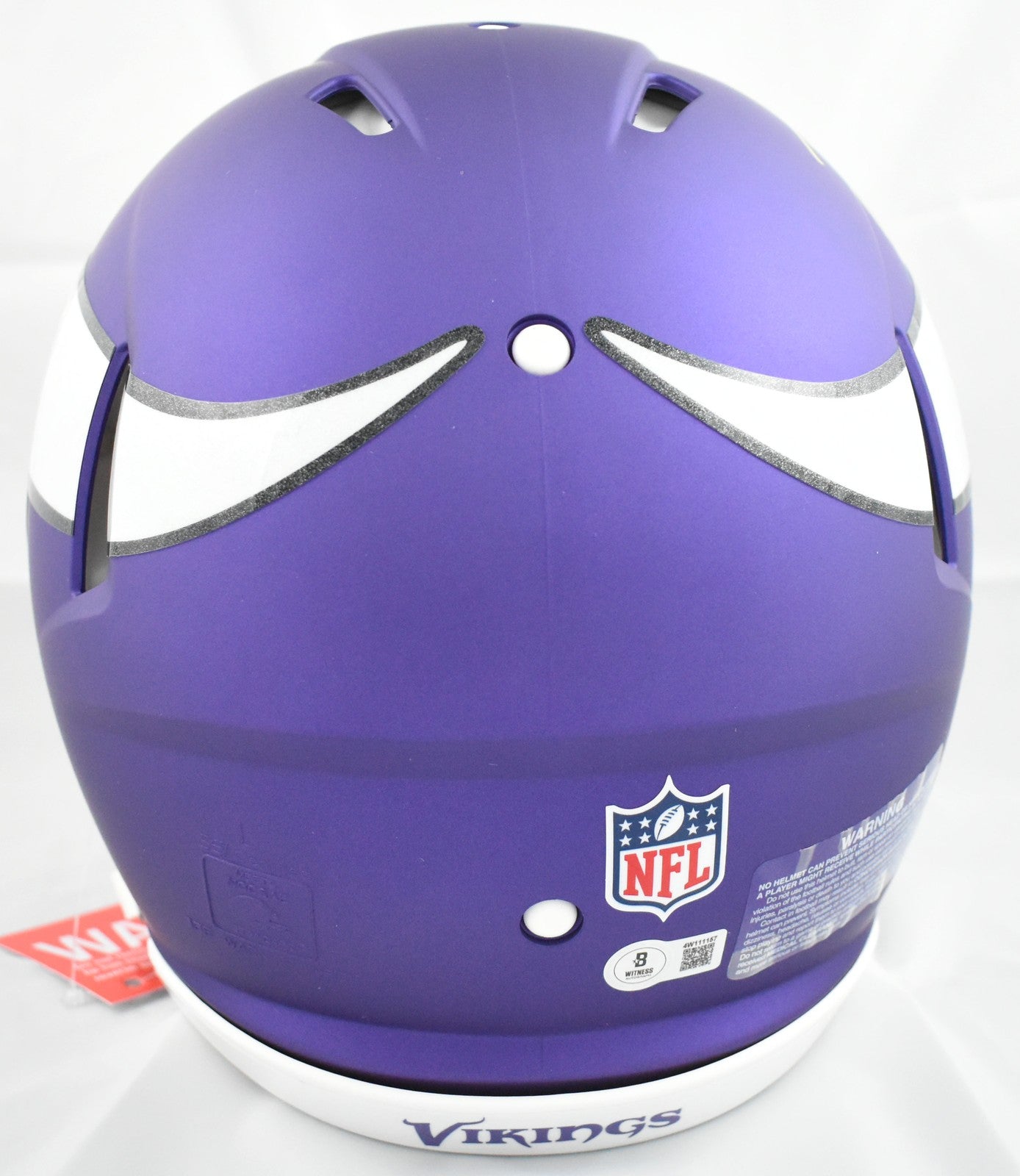 Randy Moss Signed Minnesota Vikings Speed Authentic Helmet