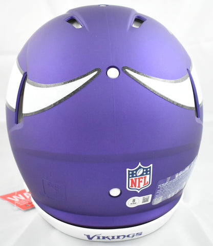 Randy Moss Signed Minnesota Vikings Speed Authentic Helmet