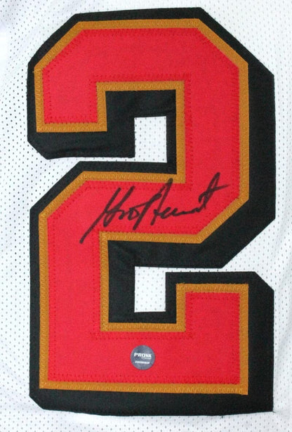 Garrison Hearst Autographed White Custom Football Jersey