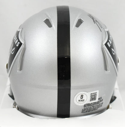 Ashton Jeanty Signed Las Vegas Raiders Speed Mini Helmet