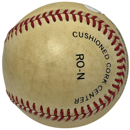 Richard Nixon Autographed Rawlings Official National League Baseball JSA LOA