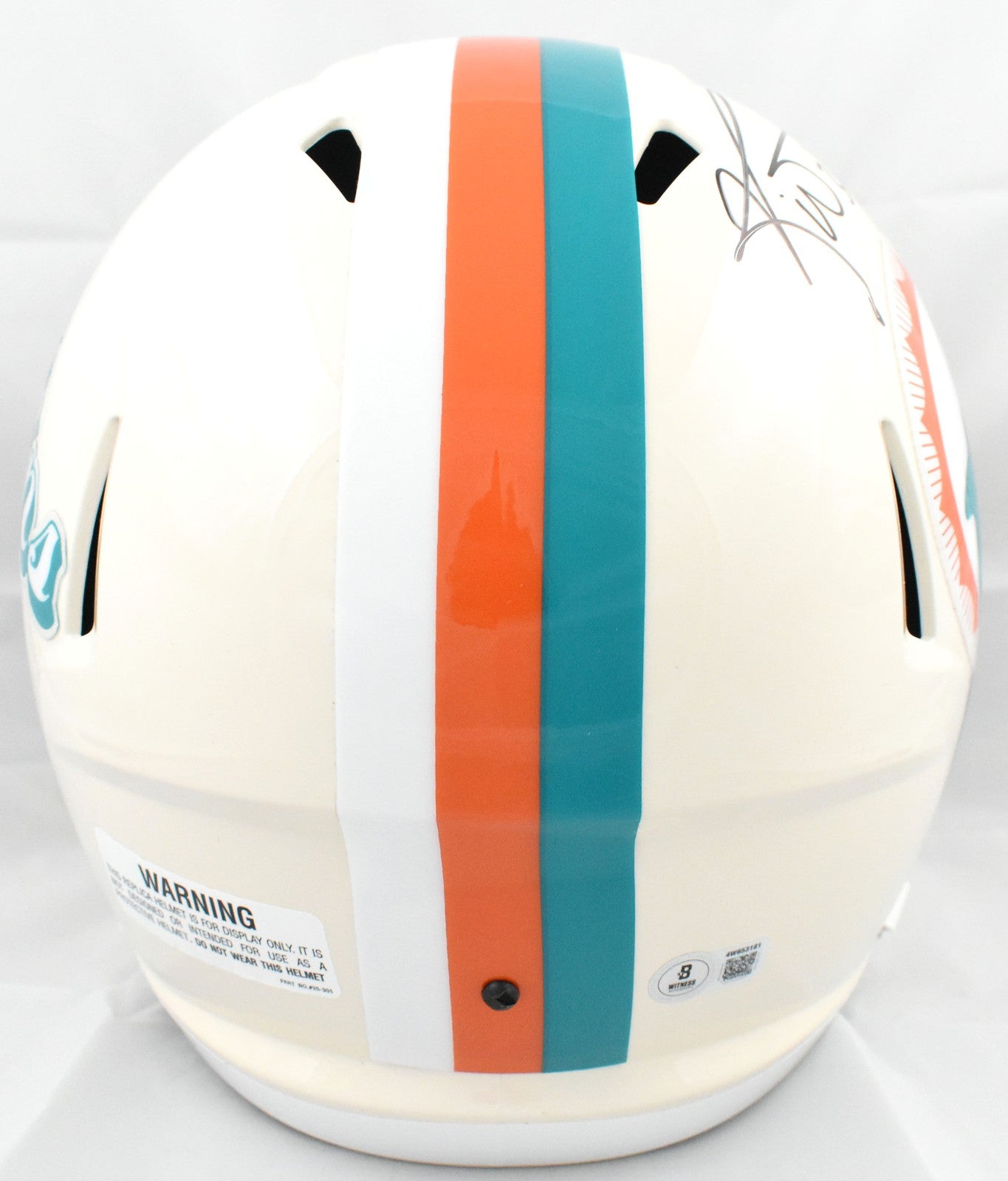 Ricky Williams Signed Miami Dolphins Full Size Retro Speed Helmet