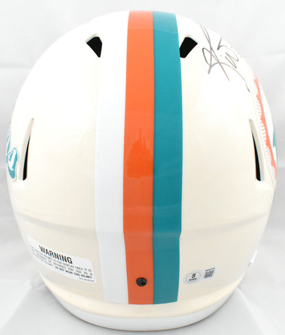 Ricky Williams Signed Miami Dolphins Full Size Retro Speed Helmet
