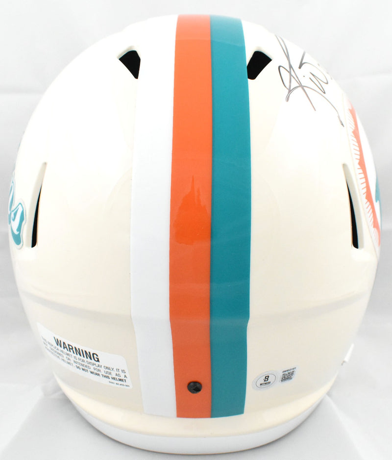 Ricky Williams Signed Miami Dolphins Full Size Retro Speed Helmet