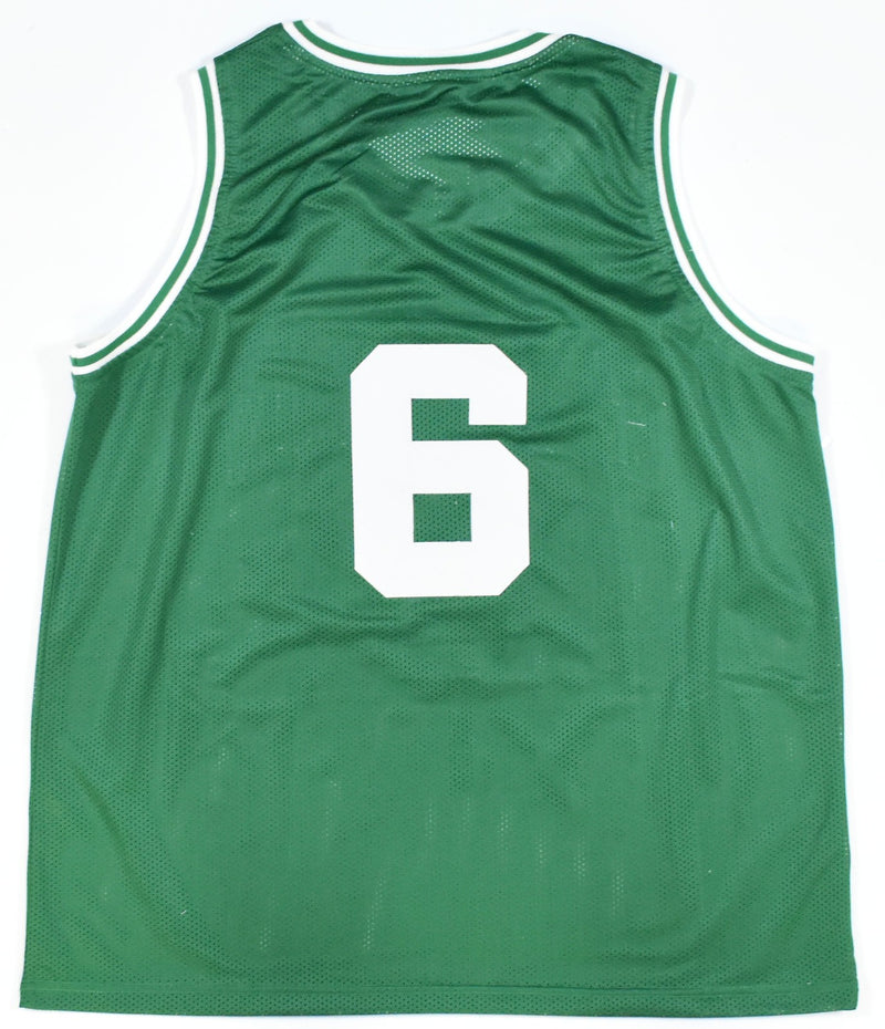 Bill Russell Signed Boston Celtics Custom Green Jersey