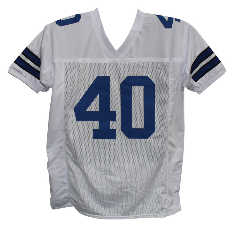 Bill Bates Autographed Dallas Cowboys Custom Jersey 3x SB Champs