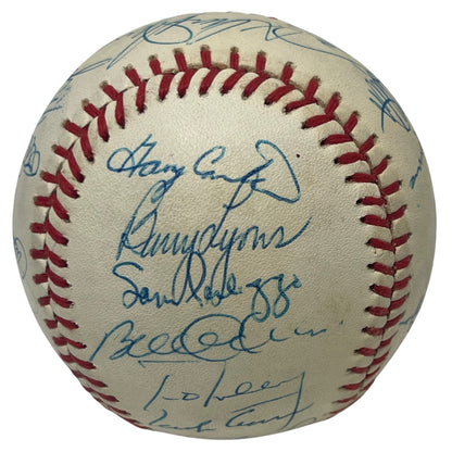 1989 New York Mets Team Signed Baseball JSA LOA
