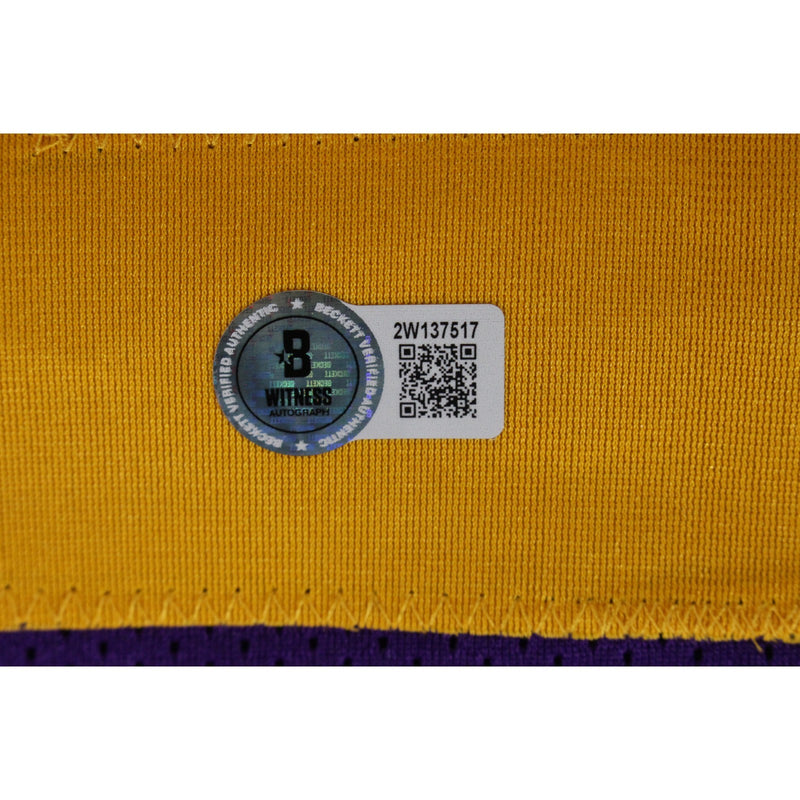 Jordan Addison Autographed Pro Style Purple Jersey (Beckett COA)
