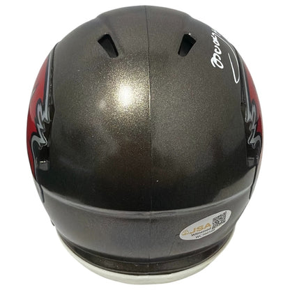Bucky Irving Signed Tampa Bay Buccaneers Speed Mini Helmet