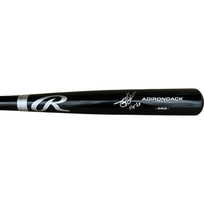 Todd Helton Autographed Colorado Rockies Black Baseball Bat with HOF Inscription
