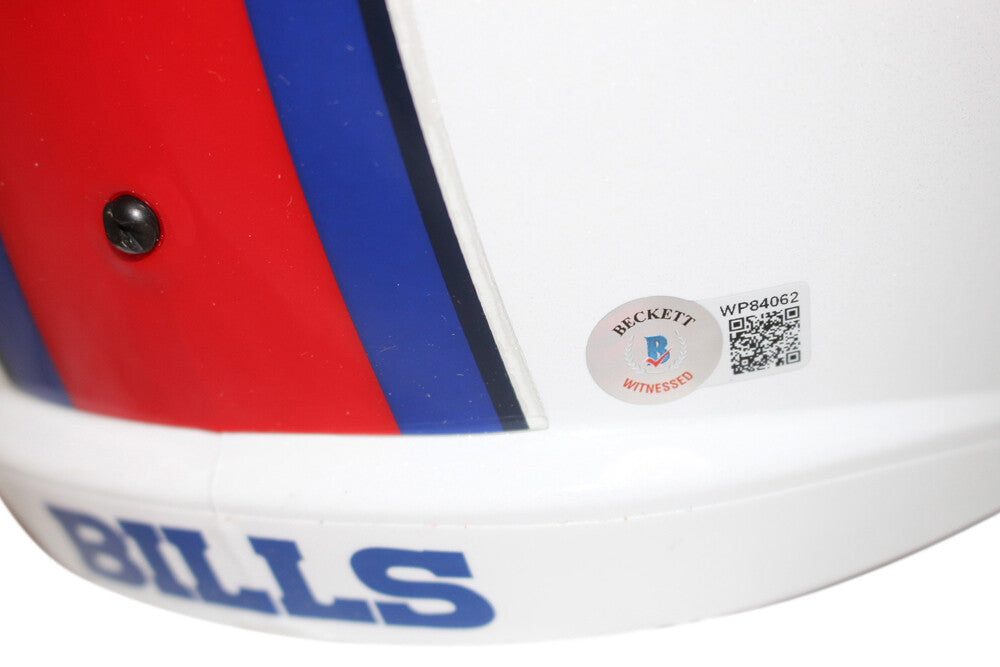 Cole Beasley Buffalo Bills Autographed Full Size Speed Helmet