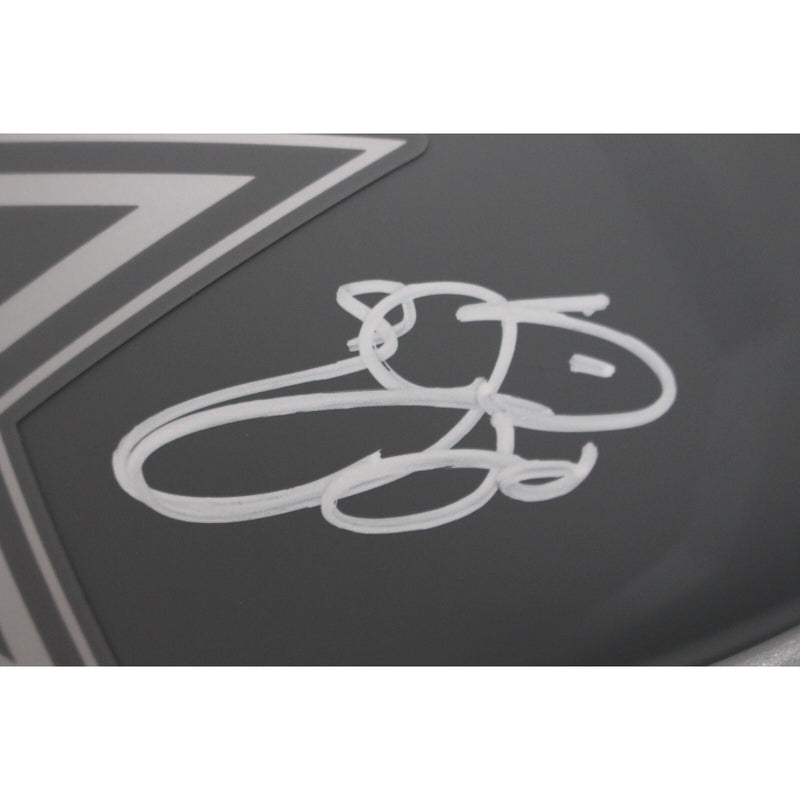 Emmitt Smith Dallas Cowboys Autographed Full Size Authentic Slate Helmet