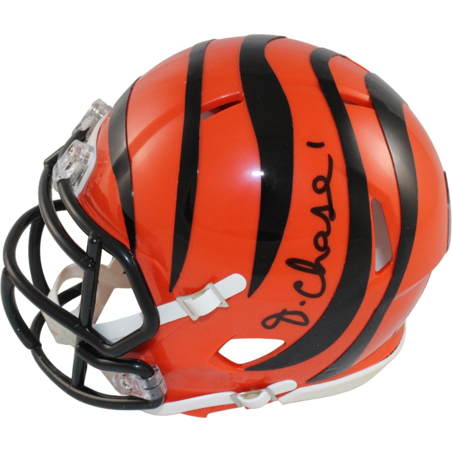 Ja'Marr Chase Signed Cincinnati Bengals Mini Helmet