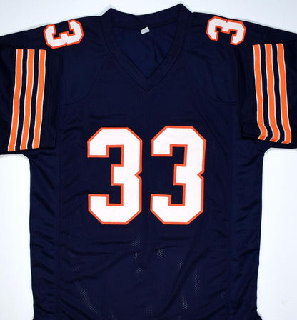 D'Onta Foreman Autographed Blue Custom Jersey