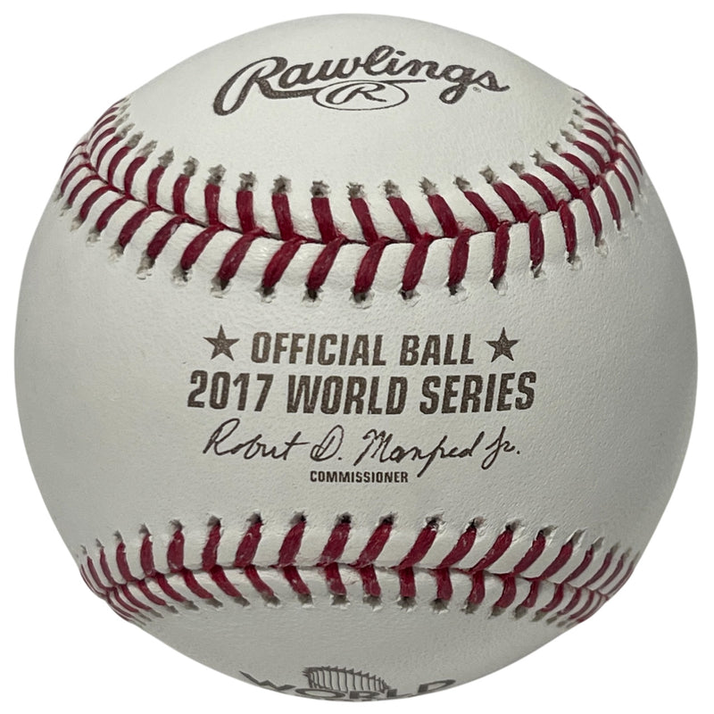 Alex Bregman Signed Houston Astros 2017 World Series Logo Baseball