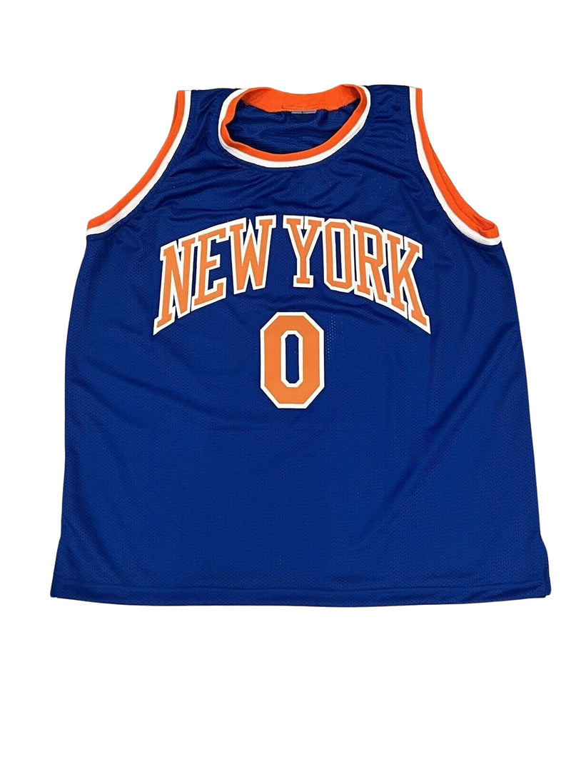 Donte DiVincenzo Signed New York Knicks Custom Jersey "Big Ragu"