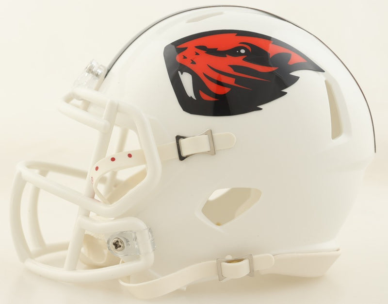 Chad Johnson Signed Oregon State Beavers Mini Helmet