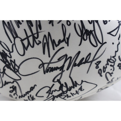 John Elway & 1993 Denver Broncos Team Signed Football (56 Sigs) - Beckett