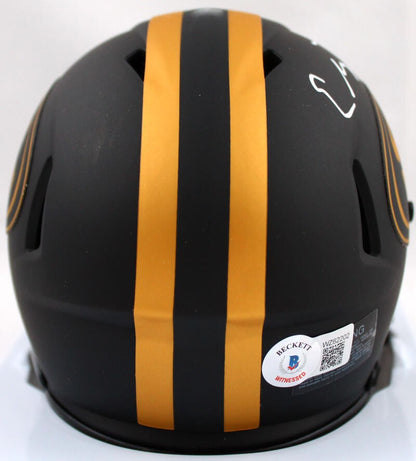 Elijah Mitchell Signed San Francisco 49ers Eclipse Speed Mini Helmet