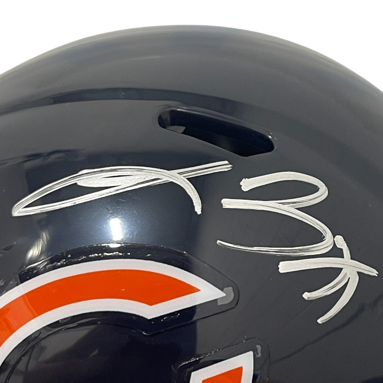 Brian Urlacher & Lance Briggs Signed Chicago Bears Speed Mini Helmet