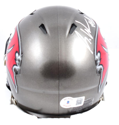 Rachaad White Signed Tampa Bay Buccaneers Speed Mini Helmet