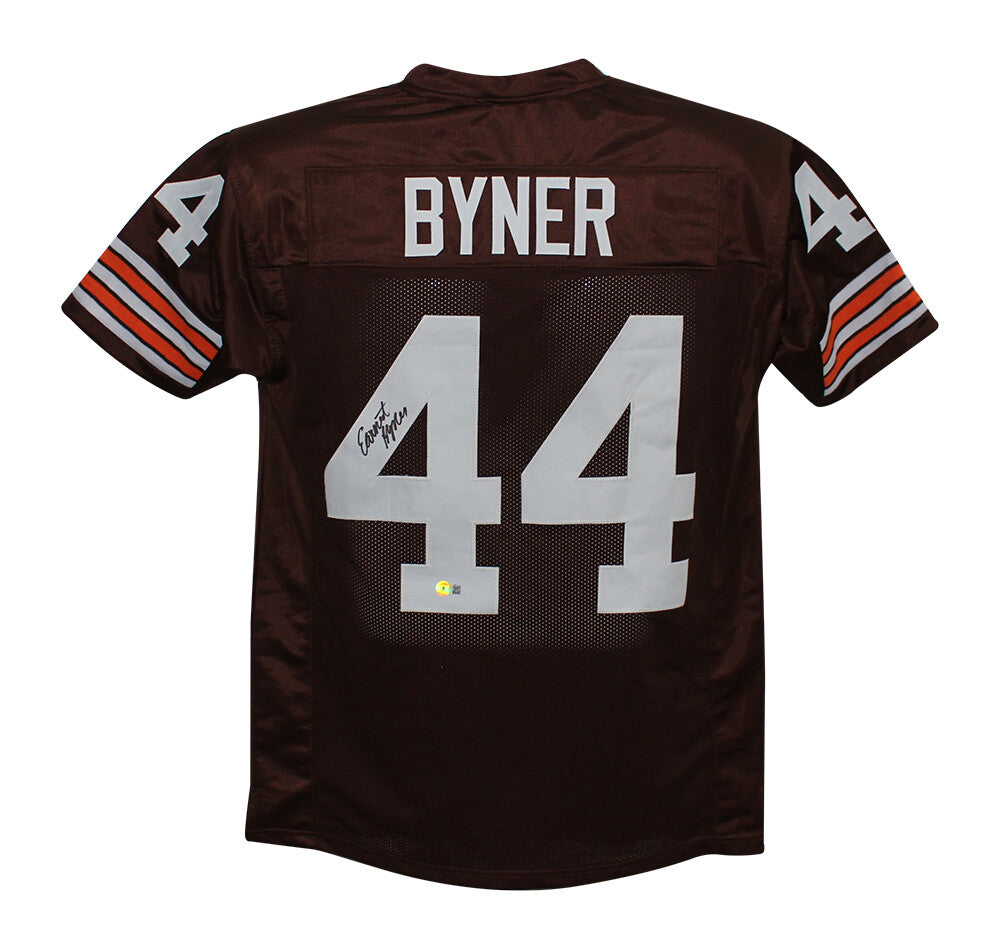 Earnest Byner Signed Cleveland Browns Custom Football Jersey (BAS)
