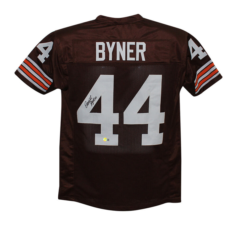 Earnest Byner Signed Cleveland Browns Custom Football Jersey (BAS)