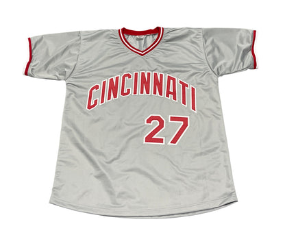 Jose Rijo Signed Cincinnati Reds Custom Jersey 90 WS MVP Beckett COA