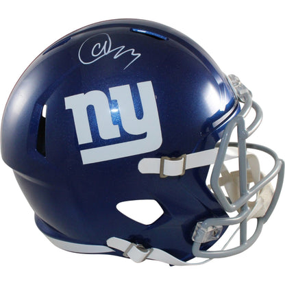 Abdul Carter Signed New York Giants Full Size Replica Helmet