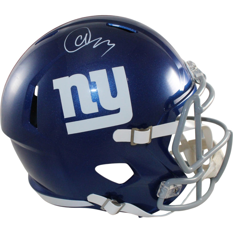 Abdul Carter Signed New York Giants Full Size Replica Helmet