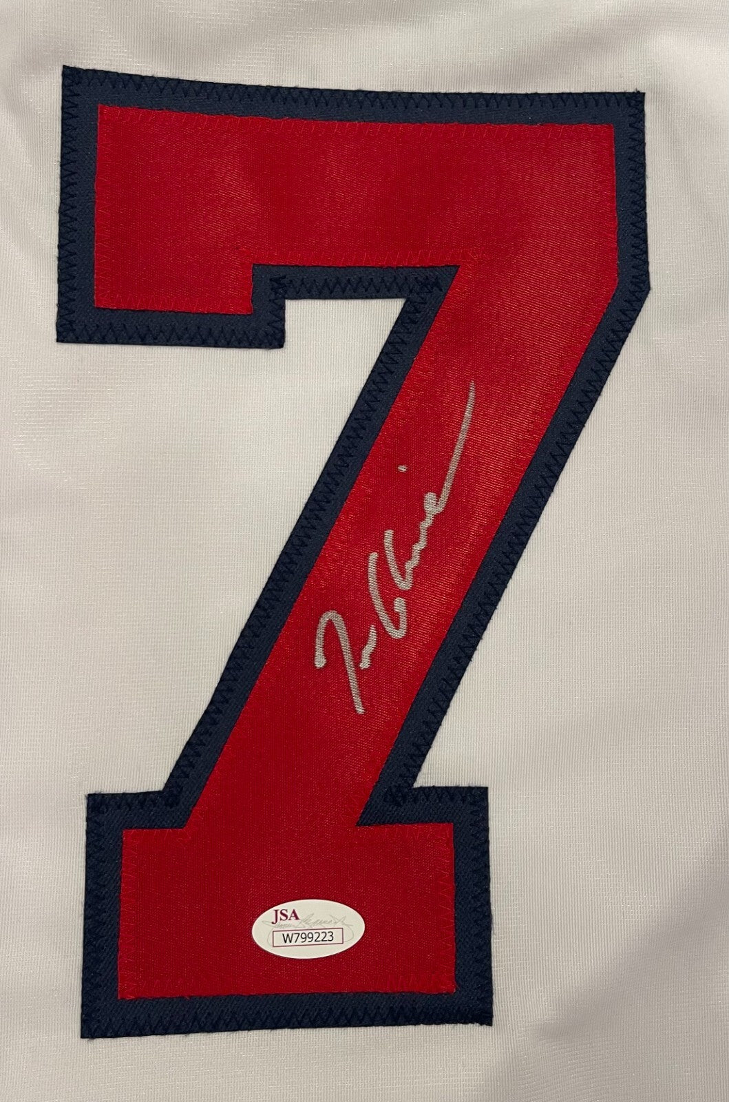 Tom Glavine Signed Atlanta Braves Custom Jersey