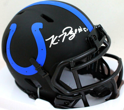 Kwity Paye Autographed Indianapolis Colts Eclipse Speed Mini Helmet