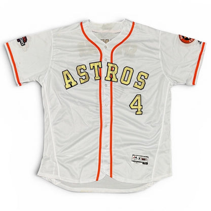 George Springer Signed Houston Astros 2017 World Series Custom Jersey
