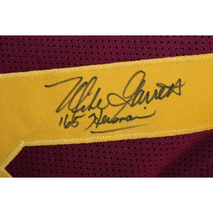 Mike Garrett Signed Maroon Jersey - '65 Heisman Inscription