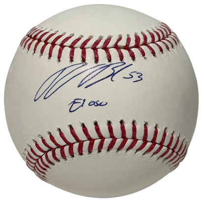 David Bednar Signed "El Oso" Official MLB Baseball